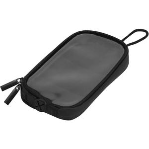 X AUTOHAUX Universal 7'' Magnetic Tank Bag with Headphone Hole PU Leather Waterproof Motorbike Saddlebag Cycling Bag for Motorcycle Traveling