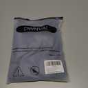 Dwnval Womens Basic Summer Short Sleeve Crewneck T Shirt Raglan Ribbed Knitted Slim Fit Casual Going Out Tops (Blue, XXL)