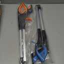 32" Grabber Reacher Tool, 2-Pack Foldable Reacher Grabber Pickup Tool with 360 Rotating Jaw & Magnet, Trash Picker Upper Grabber, Lightweight Grabbers for Seniors Heavy Duty