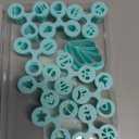 Mirco Christmas Polymer Clay Cutters, 9 Shapes Winter Clay Cutters for Earrings Making Clay Jewelry (Micro Set)