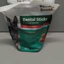 Wonder Bound Beef Flavor Dental Sticks for Small/Medium Dogs (15-40 lbs), 6-Ridge Shape for Plaque & Tartar Control, Freshens Breath, Formulated with Vitamin C, 45 Count Pack of 2