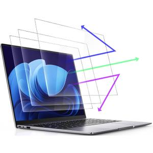3 Pcs 15.6 Inch Laptop Anti Blue Light Screen Protector for 16:10 Widescreen Monitor, 15" Computer Glare Filter/UV Blocker Shield Cover/Eye Protection Film