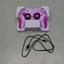 Kamylorus Controller Wireless for PS-5 PC, Hall Effect Controller with Paddles, Dual Vibration, Marco/Turbo Function, 3.5Mm Audio Jack, 6-Axis Motion Control,1000Mah Battery,Speaker (Purple)