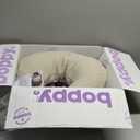 Boppy Nursing Pillow - Ergonomic Bottle & Breastfeeding Pillow with High, Firm, Large Area, Water-Repellent Cushion with Washable Cover; Baby Safety Alliance Verified - Oatmeal Boucle