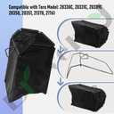Braveboy 2 x 115-4664 Lawn Mower Grass Catcher Bag & 1 x 132-4483-03 Frame, Compatible with 22" Recycler Lawn Mower, Replaces 114-2639-03, 20339, 20361, 20361T