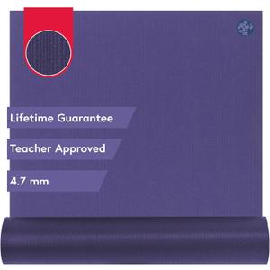 Manduka PROlite Yoga Mat 71" - 4.7mm | Lifetime Durability | Hygienic Construction | Teacher Approved | 71 x 24 inches | Purple