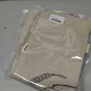 2 x 2 Pack Linen Bread Bag for Homemade Bread Container - Plastic Lined, 19.7 x 13.7 Inch Unbleached & Reusable Bread Storage for Bakery Baguette Picnic Wedding Wrapping Camping