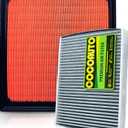 COCOAUTO Engine & Cabin Air Filter Kit for Lexus ES350 (2019-2025), RX350 2.4L (2023-2025), NX350 2.4L & NX250 (2022-2025), ES250 2021+, TX350 2024+, Replaces 1780125020, 17801F0050, 8713958010