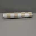 12" x 20" Checkered Dish Drying Mat for Kitchen Counter, Absorbent Coffee Bar Mat for Espresso Machine Coffee Countertops Accessories (Khaki)