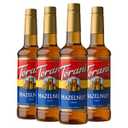 4 x  Torani Syrup, Hazelnut, 25.4 Ounces (Pack of 4), BB Date: 02/20/2026
