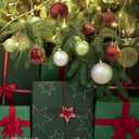 KI Store Burgundy Christmas Balls 34pcs 2.36-Inch Christmas Tree Decoration Ornaments for Xmas Tree Holiday Wreath Garland Decor Ornaments Hooks Included