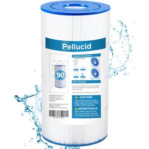 PELLUCID Pool Filter Compatible with Hayward CX900RE, C900, Pleatco PA90, Unicel C-8409, Filbur FC-1292, Sta-Rite PXC95, Easy to Clean and Reuse, Advanced Filtration System for Longer Life