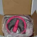 30 oz Tumbler with Handle - Insulated Stainless Steel Coffee Tumbler with Lid and Straw - Leak Proof Travel Mug - Dishwasher Safe - Insulated Cup for Hot & Cold Beverages - Magenta