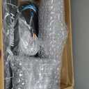 Under Desk Bike Pedal Exerciser, Quiet Magnetic Mini Exercise Bike with MERACH App for Arm, Leg Recovery, Physical Therapy, Smooth Foot Desk Cycle with 2 Resistance Bands & Non-Slip Mat (Black & Blue)