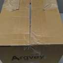 Argvey Acrylic Brochure Holder 8.5 x 11 inches, 4 Tier Clear Brochure Display Stand with Removable Divider for Trifold 4 Inches Wide Pamphlet, Plastic Flyer Holder for Magazine, Literature, Booklet