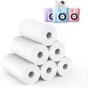 6 Rolls Instant Print Camera for Kids Refill Print Paper - Hikkon Thermal Print Paper Rolls Photo Print HD Printing for Most Kids Instant Camera - Paper Only
