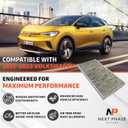 Carbon Cabin Air Filter Replacement - Pack of 1 - Made in USA - Compatible with 2021-2023 Volkswagen ID.4 Electric, 2023 Audi Q4 E-Tron & Q4 E-Tron Sportback - Replaces O.E. 1EA819669