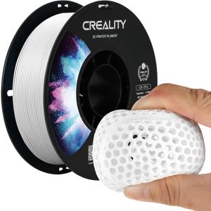 Official Creality TPU Filament, Flexible 3D Printer Filament 1.75mm, 95A Shore High Hardness & Resilience, Dimensional Accuracy +/- 0.03 mm for Most FDM 3D Printers