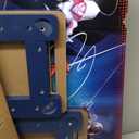 Delta Children Marvel Spider Man Kids Table Set with Storage (2 Chairs Included) Greenguard Gold Certified, Onesize, Blue/Red