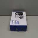 TEEHO TE003 Keyless Entry Keypad Door Lock with Handle, Electronic Digital Smart Locks for Front Door, Smart Door Knob with Code for Bedroom with Interior Locks, Auto Lock, Passage Mode, Matte Black