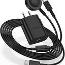 for Samsung Watch Charger Fast Charging,2 in 1 Galaxy Watch Phone Charger 6ft with 25W USBC Charger Compatible with Galaxy Watch 8/7/Ultra/6/6 Classic/5/5Pro/4/4 Classic/3/Active2/1/S24/S23/S22/21/20