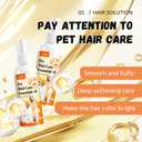 2 x Dog Detangler Spray - Detangling Plus Shine Mist for Dogs | Best Detangling Spray for All Dogs & Puppies for Shiny Coats and Dematting | 3.5 Oz Bottle