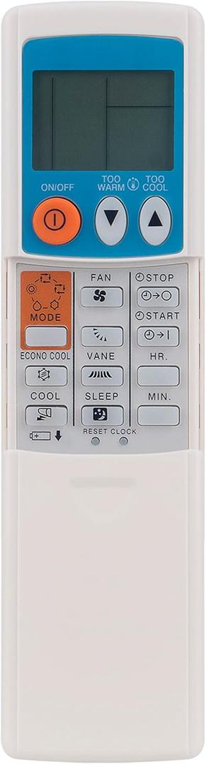 Replace AC Remote Control Compatible with Mitsubishi Air Conditioner MS12TN MS09TW MS15TN MS17TN MSZ09UN MSZ12UN MCFH-A24WV MS-24WN MSH-24WN MCFH-A12WV MCFH-A18WV MCFZ-A18WV Replace AC Remote Control Compatible with Mitsubishi Air Conditioner MS12TN MS09TW MS15TN MS17TN MSZ09UN MSZ12UN MCFH-A24WV MS-24WN MSH-24WN MCFH-A12WV MCFH-A18WV MCFZ-A18WV