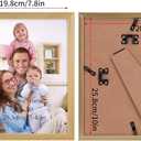 Giftgarden 8x10 Picture Frame Gold Set of 3, Multi Modern 8 x 10 Frames for Wall or Tabletop Display, Golden