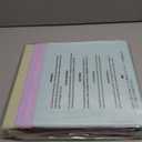 SUNEE 3 Ring Binder 1 Inch 4 Pack, Clear View 1" Binders Three Ring PVC-Free (Fit 8.5x11 Inches) for School or Office Supplies, Assorted Pastel