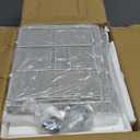 Utility Cart with 5 Drawers, Rolling Storage Cart with Wooden Tabletop and Lockable Wheels, Storage Drawer Cart with Drawers, Craft Cart for Bedroom, Classroom, Home, Office, White