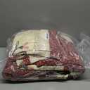 vctops Christmas Red 3 Piece Embroidered Floral Quilted Bedspread Quilt Set 100% Cotton Reversible Patchwork Coverlet Set 1 Quilt and 2 Pillow Shams (Red, Queen)