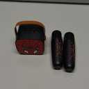 Cool Mini Karaoke Machine Toys: Kids Toys Easter Birthday Gifts Age 3-12+ LED Portable Bluetooth Speaker with 2 Wireless Microphone Basket Stuffers Gift Toy for 4 5 6 7 8 9 Years Old Girls Boys (Black)