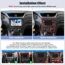 8 Core Qualcomm Android Car Stereo for Chevrolet Traverse LT 2013-2017/Buick Enclave 2013-2017 9 Inch Touch Screen with CarPlay Android Auto 4G+64G Bluetooth Cooling Fan