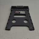 Delxo Folding Step Stool 13 inch Height Heavy Duty Foldable Step Stools for Adults and Kids,Kitchen Small Collapsible Fold Up Stepping Stool 1 Pack in Grey Dotted Texture