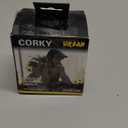 THE BEAM  CORKY Urban Bike Mirror  Folding Rear-view Handlebar Mirror  Convex Lens with 360-degree Rotation (Black)