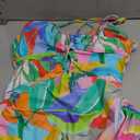 La Blanca Women's Underwire Lace Up One Piece Swimsuit (10, Multi//Tropi-flage)