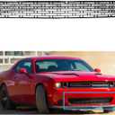 MGWILL Front Bumper Lower Grille Grill Compatible with 2015-2022 Dodge Challenger Replacement for 68259756AA CH1036146 Textured Black