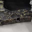 Reptile Hide, Great for Geckos, Snakes, Bearded Dragons & Lizards. with Steps for Reptile Rock Climbing, It Doubles as Aquarium Rock Cave Corner Reptile Cave for Climbing Hiding. (Stone, A-XLarge)