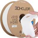 TPU Filament 1.75mm TUP95A 3D Printer Filament Flexible Soft 3D Filament 1KG (2.2lbs) fit Most FDM 3D Printers Dimensional Accuracy +/- 0.03 mm-White