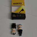 AUXITO LED Turn Signal Bulb 3157 LED Bulbs Amber Yellow 400% Brighter 3156 3457A 4057 4157 LED Bulb for Front Rear Turn Signal Light Blinker DRL Marker Parking Lights, Pack of 2