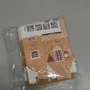 A AEDOLL 24 Pcs Christmas Gift Boxes, Xmas Candy House Style Goodies Treat Bags for Christmas Party Gift (Brown)