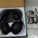 Wireless Headphones for TV Watching - Manual-Select Screen Transmitter & LED Charging Dock, Zero Latency, 100ft - 2.4G & Bluetooth Headset for Samsung/LG/Sony TVs, Seniors, Hard of Hearing