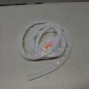 6 feet Collapsible Shower Threshold Water Dam Included Silicone sealant, Keeps Water Inside Threshold Dry and Wet Separation Suitable for Bathroom and Kitchen