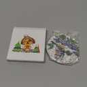 Christmas Ornaments, Dodosky 2.8in Ceramic Hanging Ornament, Xmas Decor, Christmas Tree Ornaments, Xmas Decorations for Tree, Holiday Ornament, Hummingbird Gifts, Gifts for Women, Bird Lovers