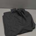 Cylinder Pillowcase with Pockets on the sides, Dark Gray, 60"