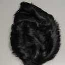 fun shack 50's Men's Black Wig with Sideburns, 1950s Costume Wig for Men, Retro Black Wig for Boys, One Size