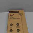 Wall Cleaner Mop with 79 Inches Long Handle, 360 Wall Washer Cleaner Tool for Walls/Ceiling Fans/Dust/Baseboard/Floors Clean, Ceiling Cleaner Tool Duster with Squeegee 6 Replacement Pads