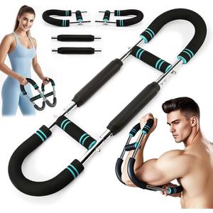 Twister Arm Trainer with Adjustable Arm Chest Exerciser for Enhance Upper Body Muscle Detachable Power Twister Chest Expander Exerciser for Men and Women Home Fitness Equipment