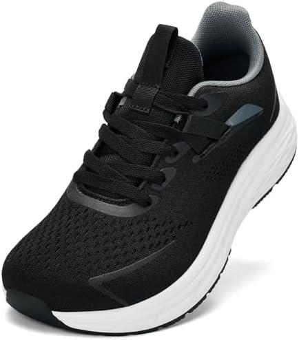 RUGSTAR Womens Walking Shoes Wide Toe Box Running Tennis Shoes Lightweight Breathable Wide Sneakers Cushioning Comfort Gym Workout Athic Shoes Wide Width 41