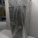 Mueller Janska M-Resin Heavy Duty Tall Planter, Indoor/Outdoor Grande Plant, Tree, Flower Pot, 2-Piece Set, 27.5, Modern Design, Built-in Drainage, Dark Grey